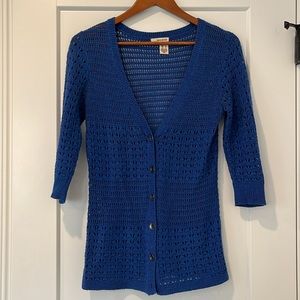 DKNY Open Knit Cardigan